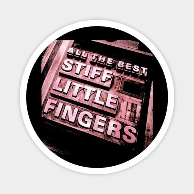 STIFF LITTLE FINGERS BAND Magnet by Kurasaki